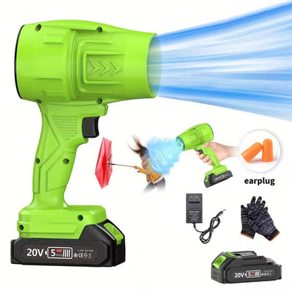 Turbo Jet Handheld Cordless Blower for Leaves, Dust &amp; Car Drying