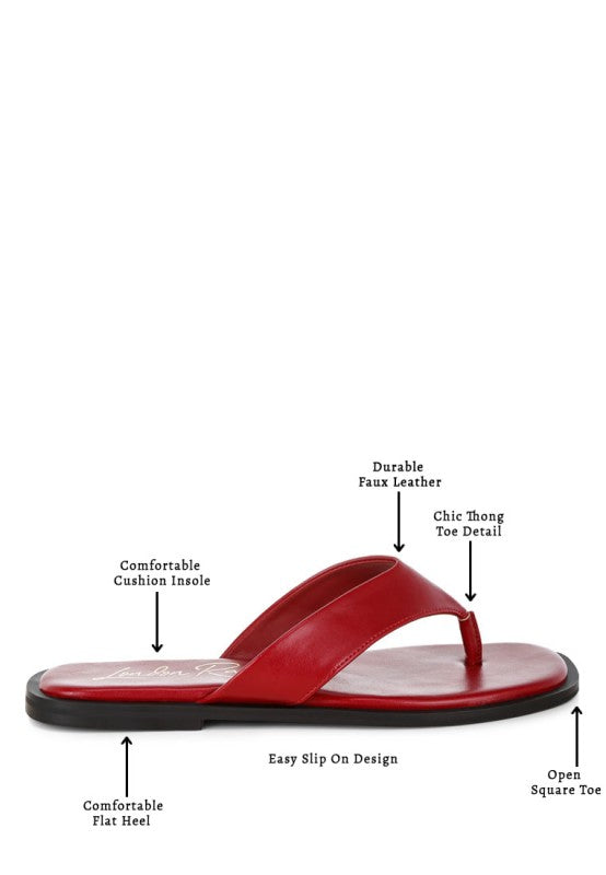 Perrys Toe-Post Thong Flats