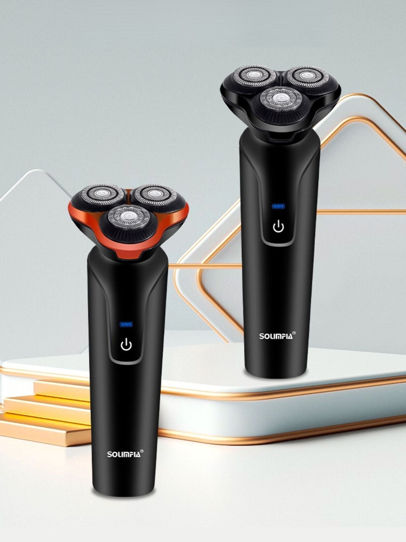 3 - Head Rotary Electric Shaver - Loving It Shop
