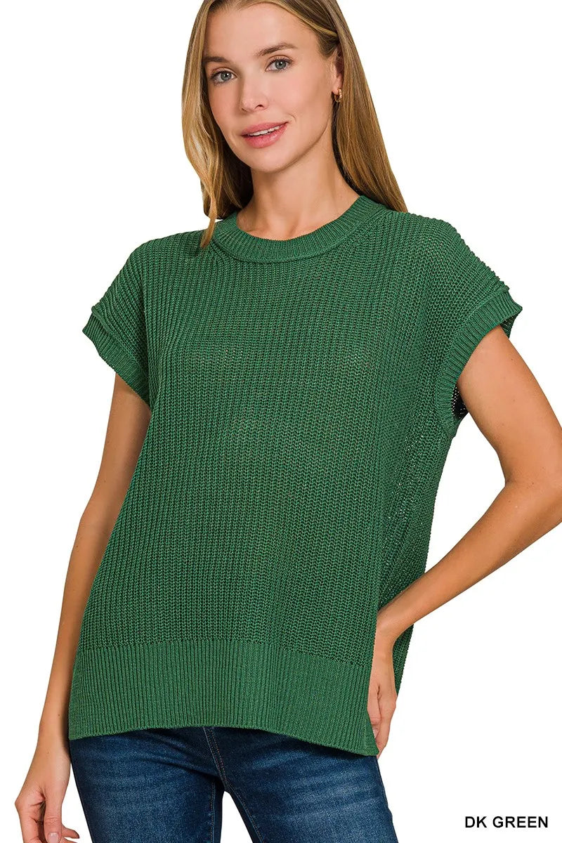 Oversized Crew Neck Sweater