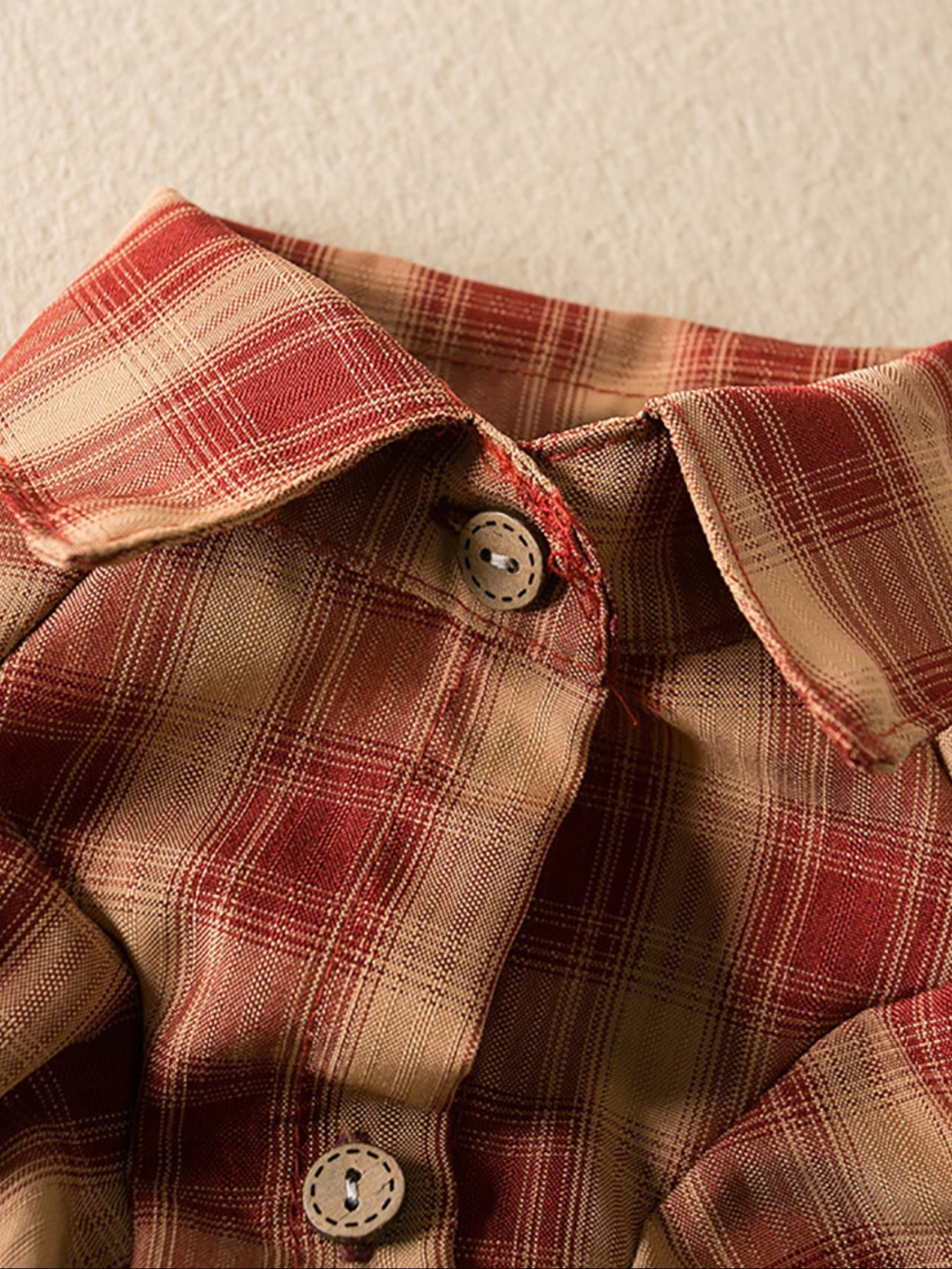Plaid Button - Down Pet Shirt - Loving It Shop