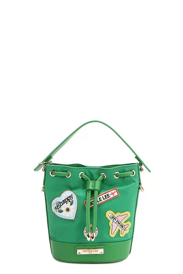 Color Patch Bucket Bag