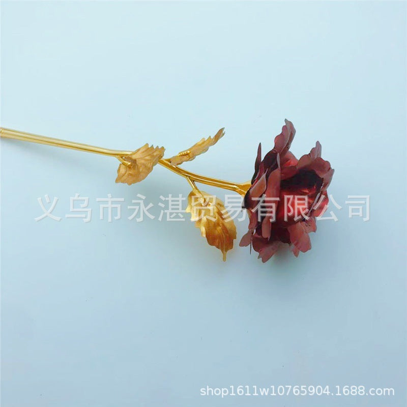 24K Gold Foil Rose - Gift for Mother&