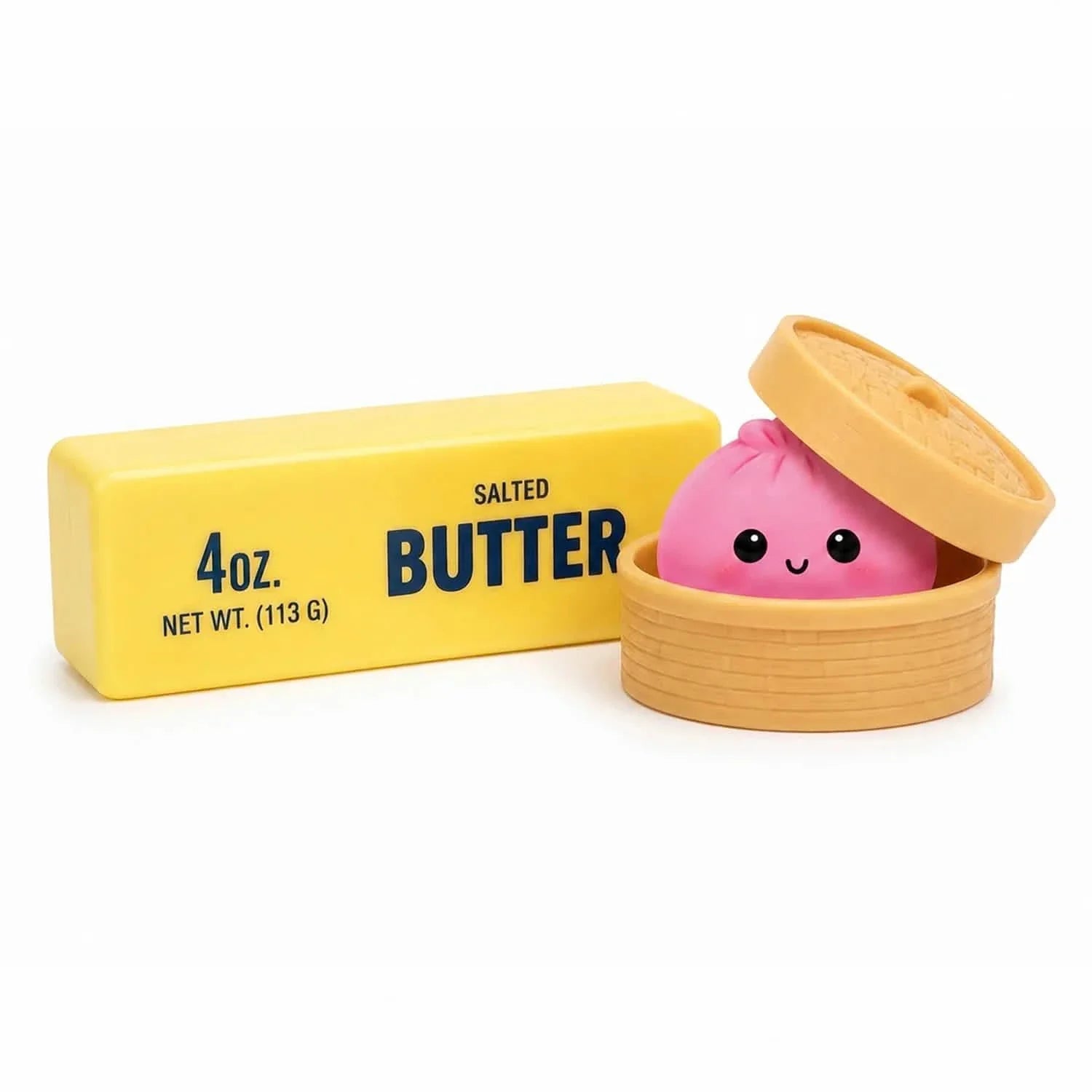 2-Pack: Squishy Dumpling &amp; Butter Combo Pack – Slow Rising Fidget Toys