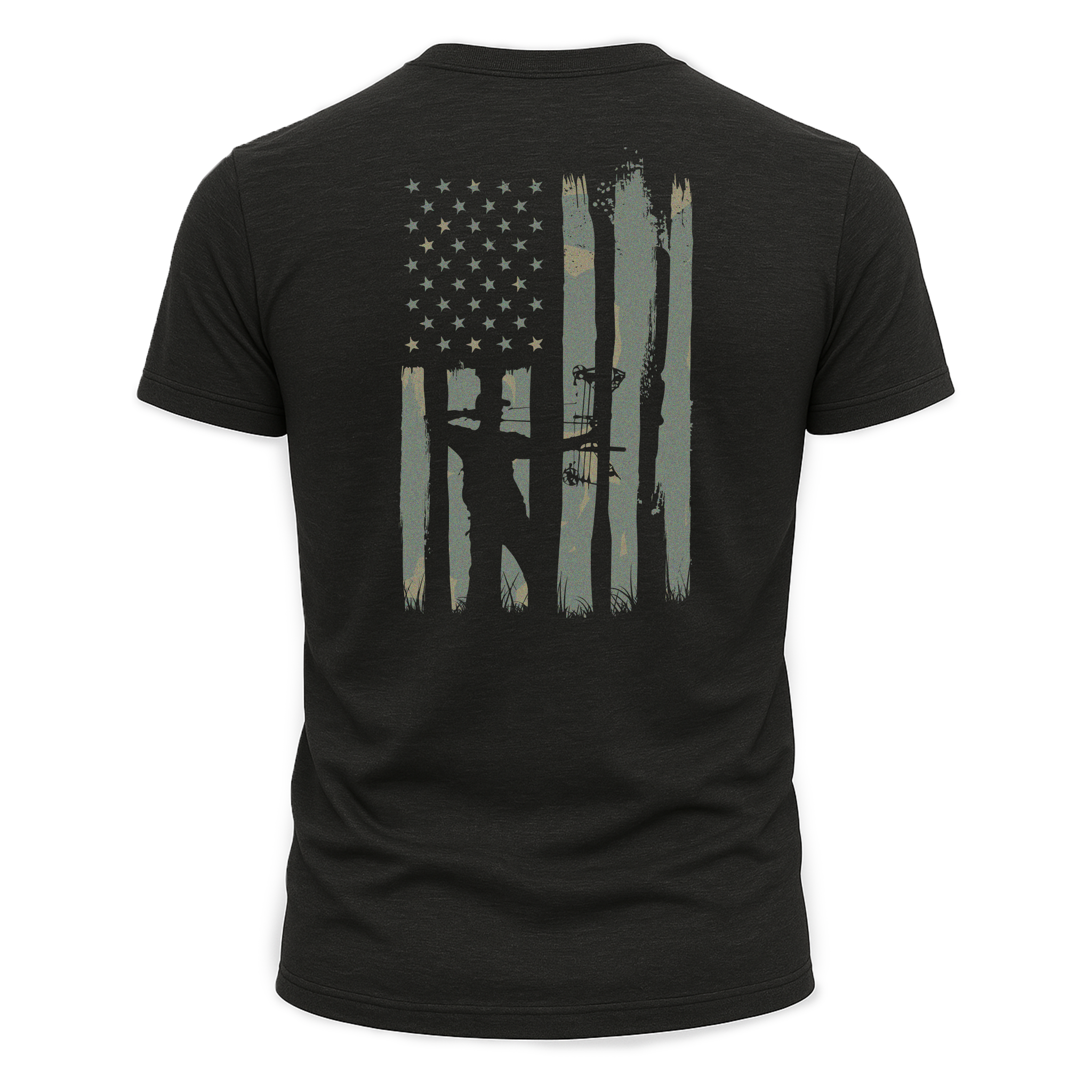 American Bowhunter Tee graphic t-shirt with outdoor-inspired design and comfortable fit