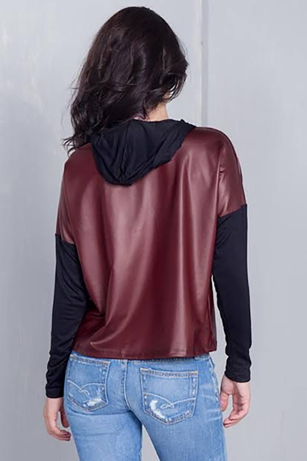 Burgundy And Black "j&