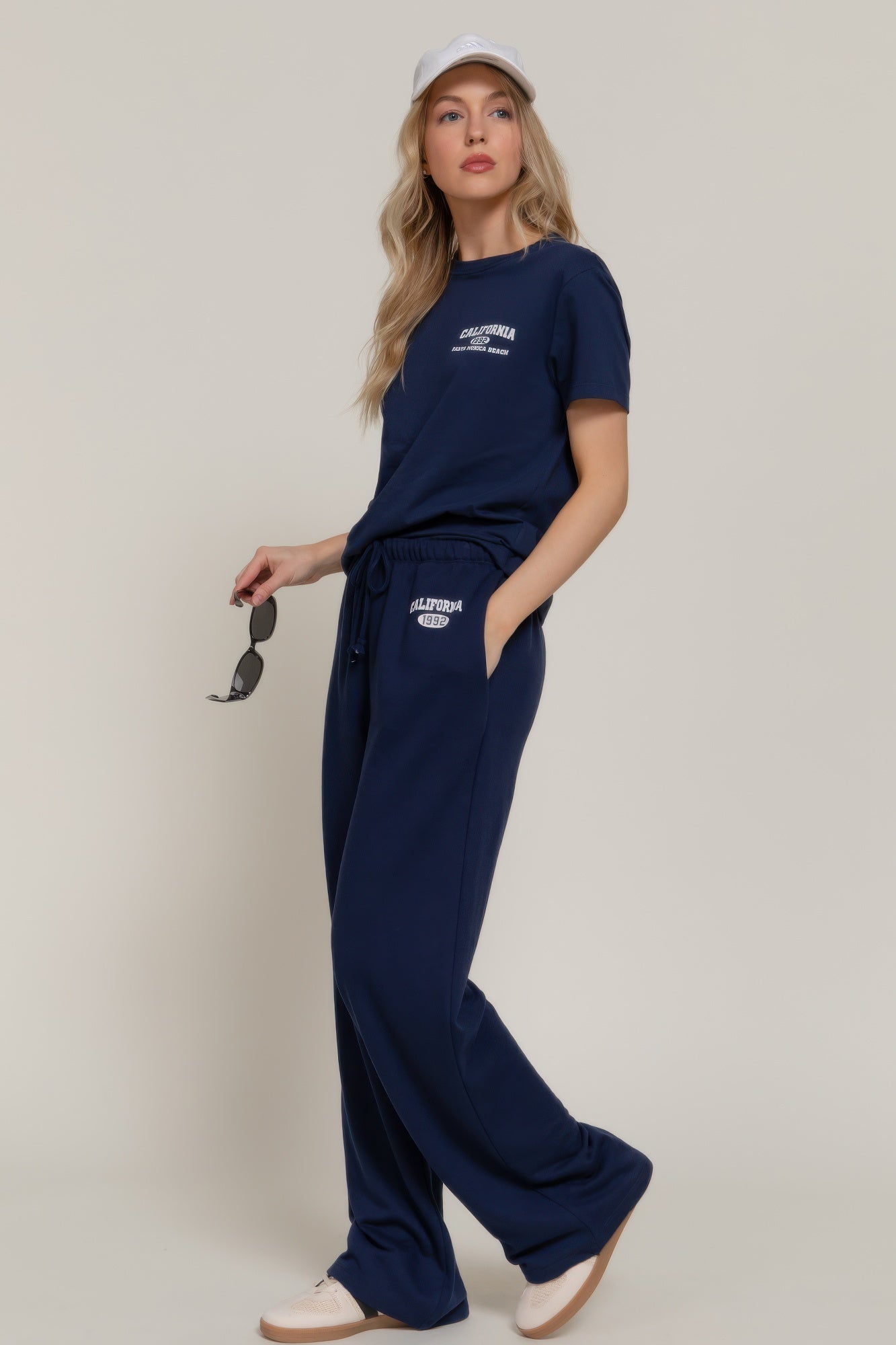 Waistband Print Detail Sweatpants