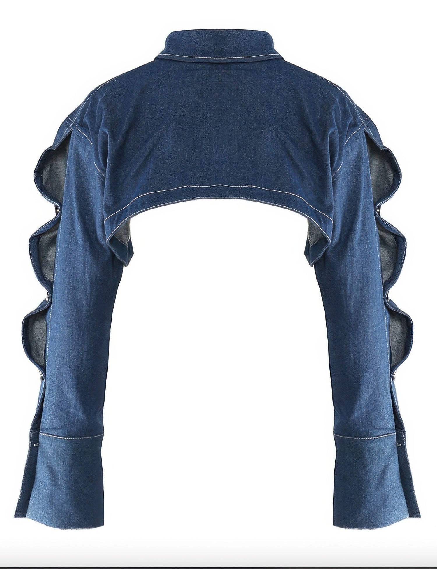 Button Down Denim Bolero