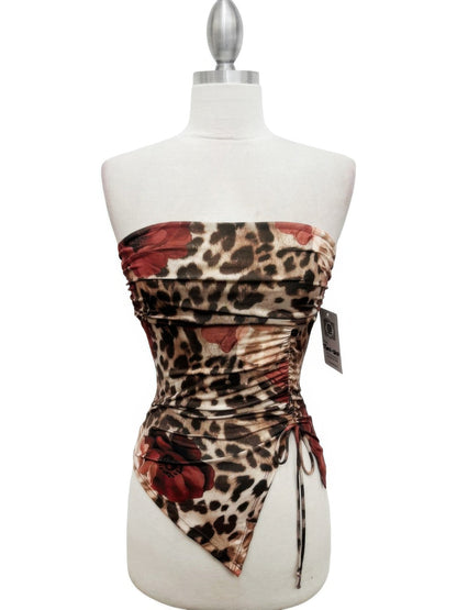 Savanna Rose Asymmetrical Tube Top