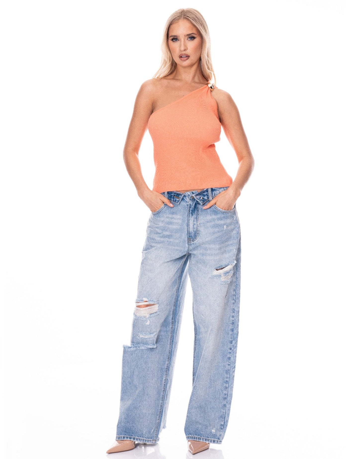 One Shoulder Top