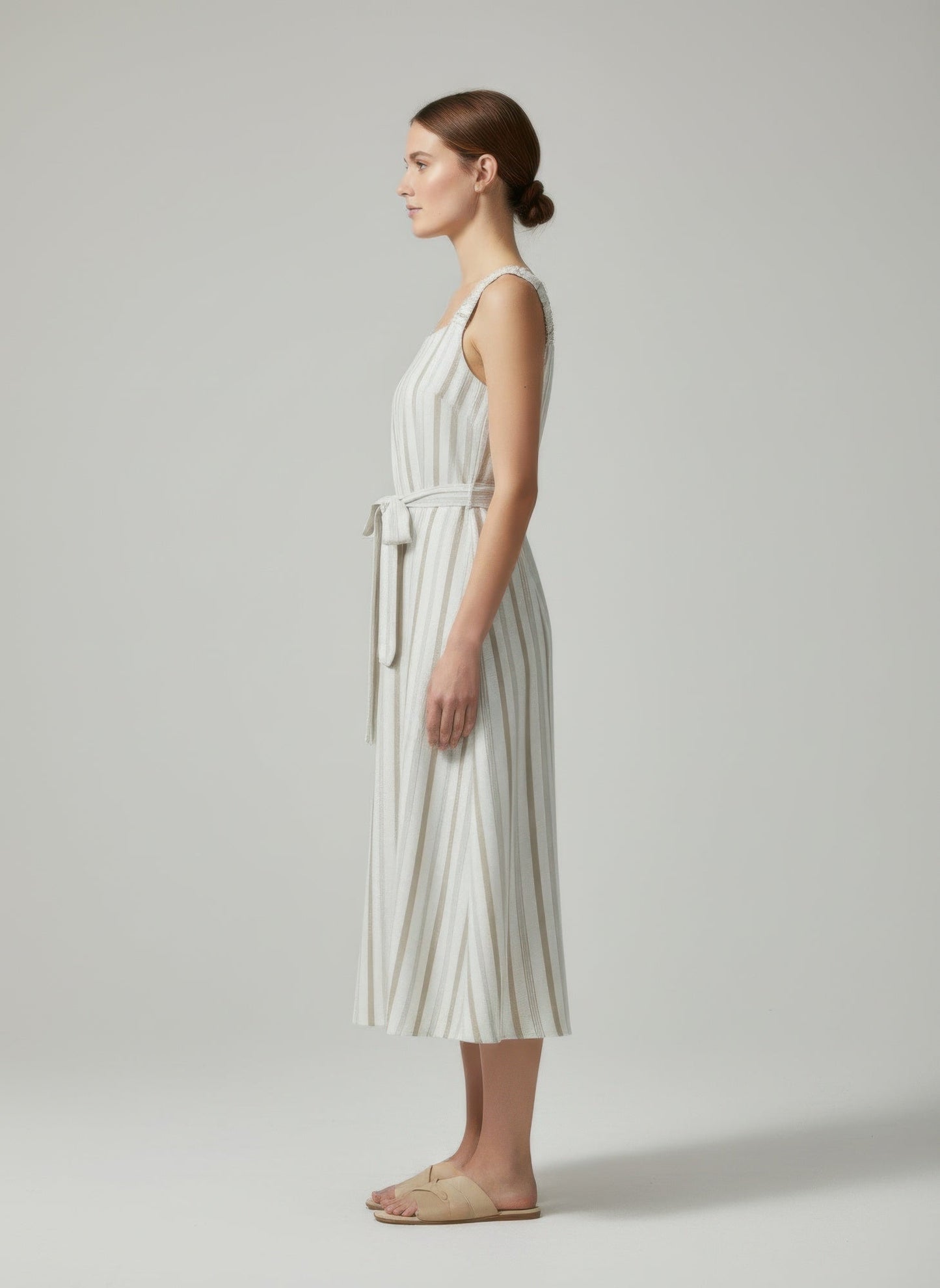 Mlle Gabrielle Striped Dress