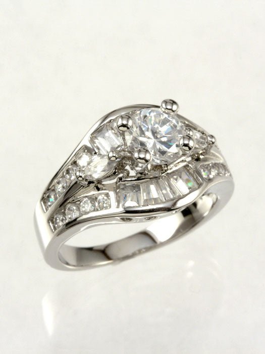 Cubic Zirconia Statement Ring - Loving It Shop
