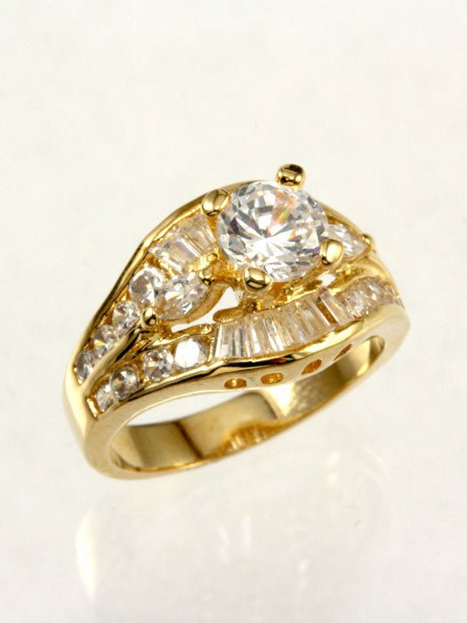 Cubic Zirconia Statement Ring - Loving It Shop
