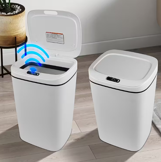 Smart Hands-Free Trash Can – 12L &amp; 17L, Motion Sensor