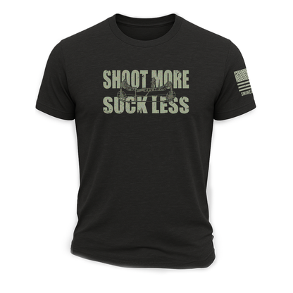 Shoot More Suck Less Tee graphic t-shirt with comfortable fit and casual style
