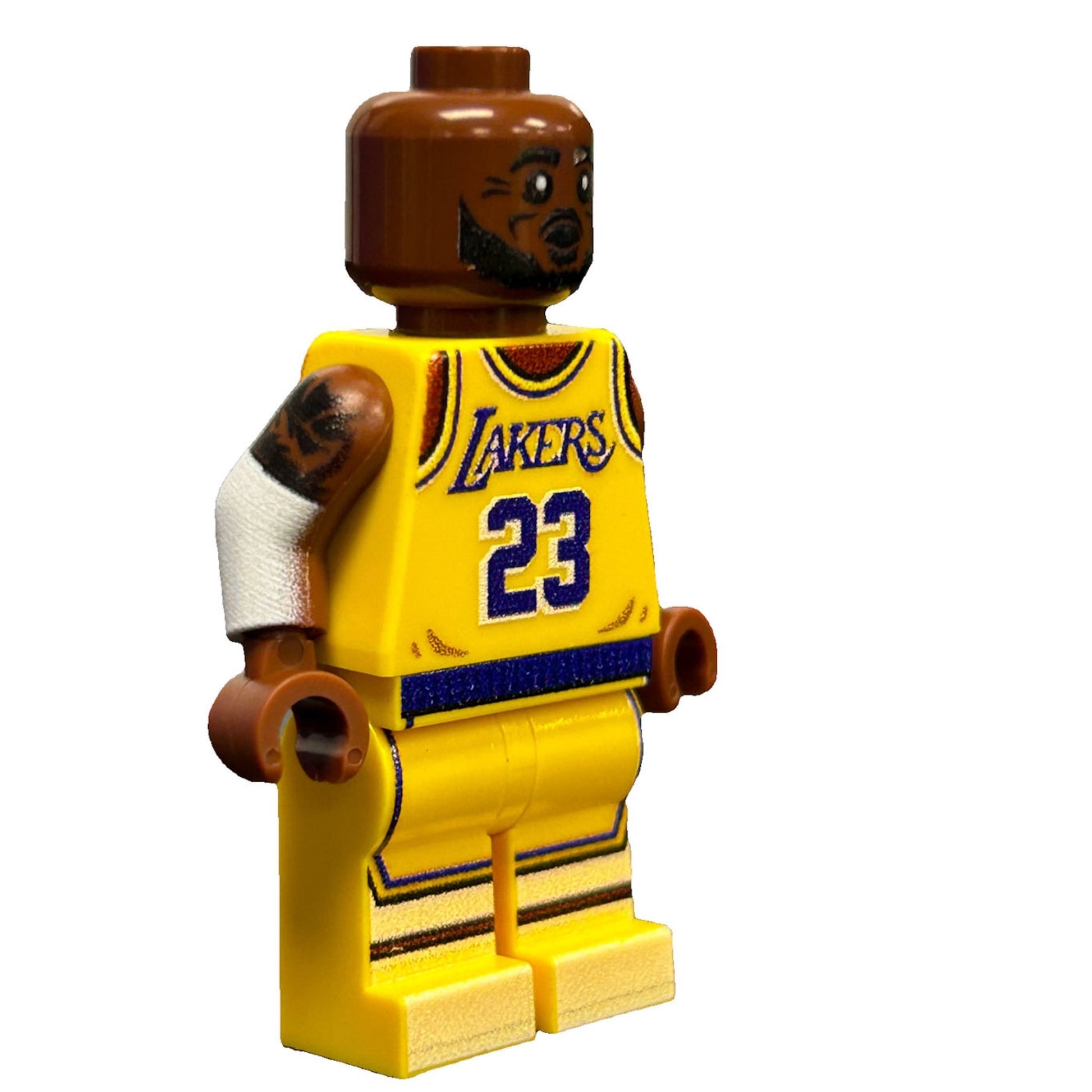 Lebron 23 LA Basketball Player Minifig - Loving It Shop