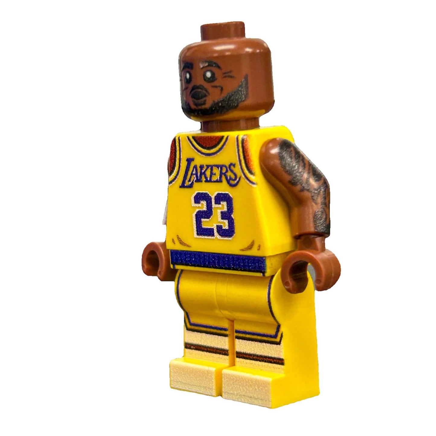 Lebron 23 LA Basketball Player Minifig - Loving It Shop