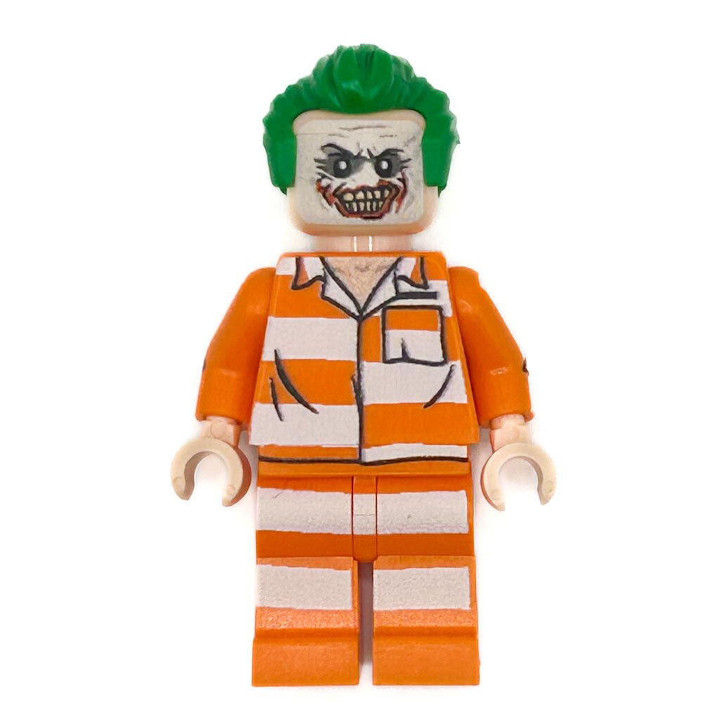 Joker (The Batman, Arkham Prison) Minifig - B3 Customs - Loving It Shop