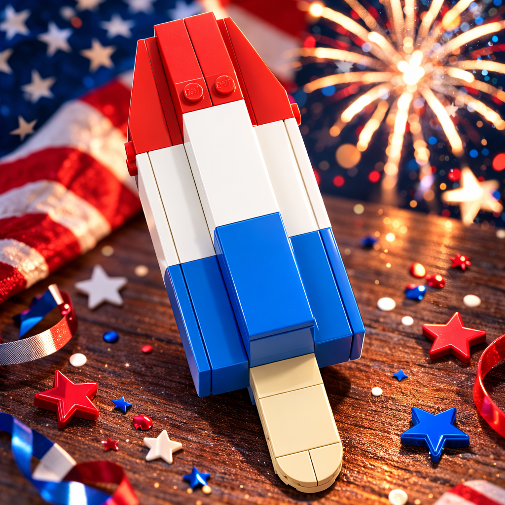 Liberty Popsicle (4th of July Fun!) Building Set - Loving It Shop