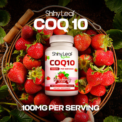 CoQ10 100mg Strawberry Chewable Tablets