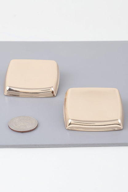 Classic Shine Frame Earrings