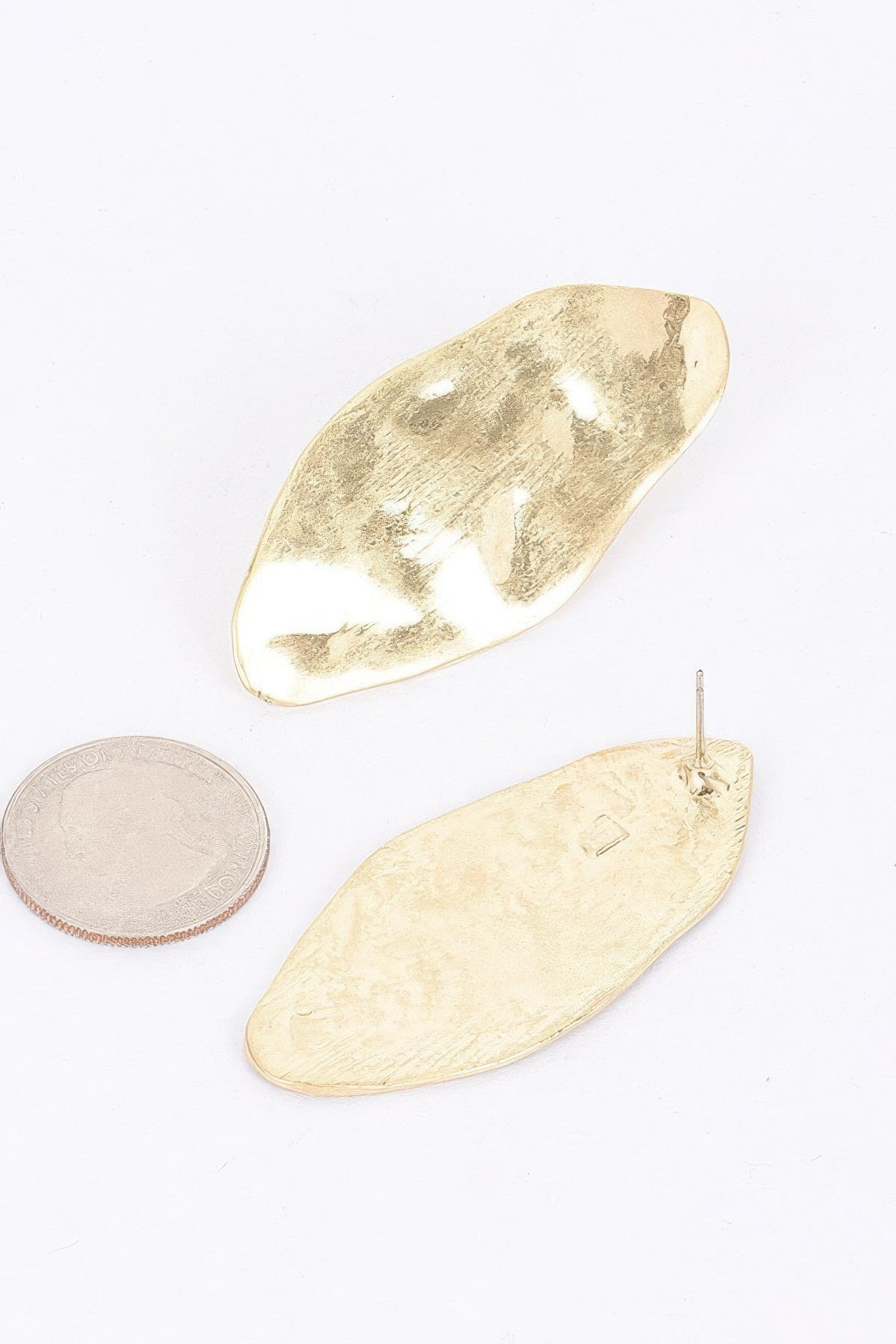 Gold Plated Metal Earring