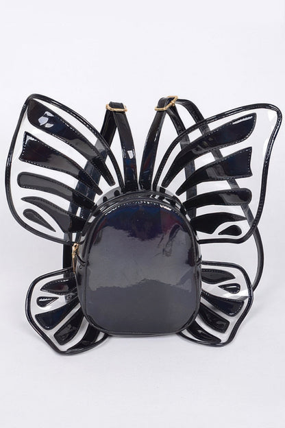 Shiny Butterfly Inspired Unique Backpack