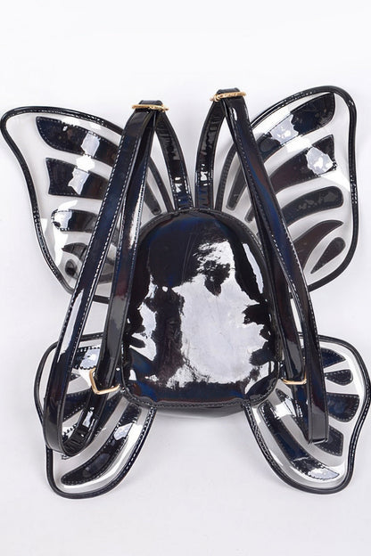 Shiny Butterfly Inspired Unique Backpack