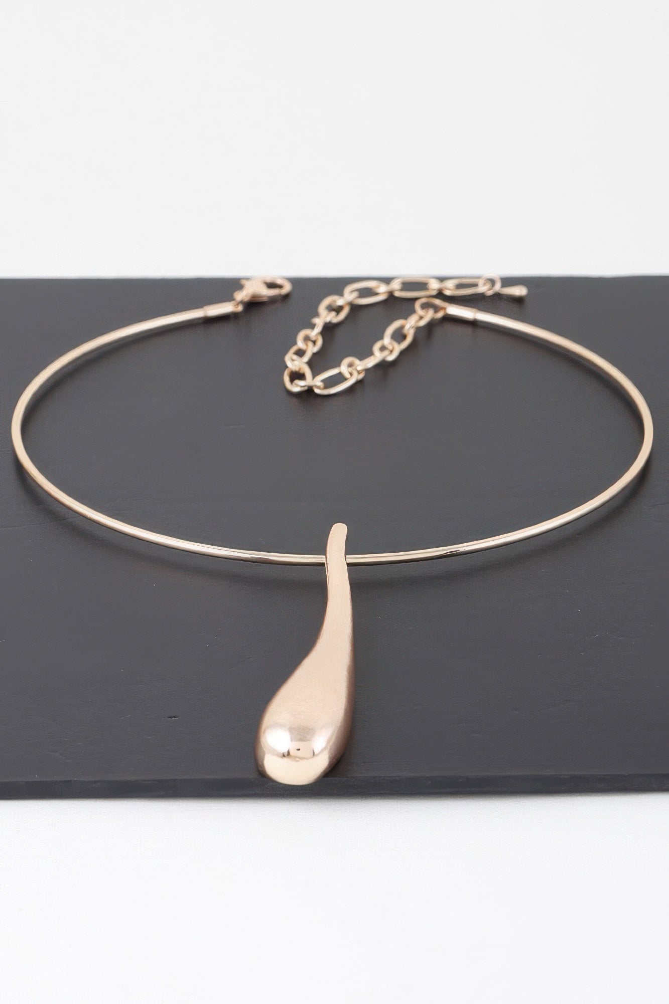Long Tear Drop Necklace