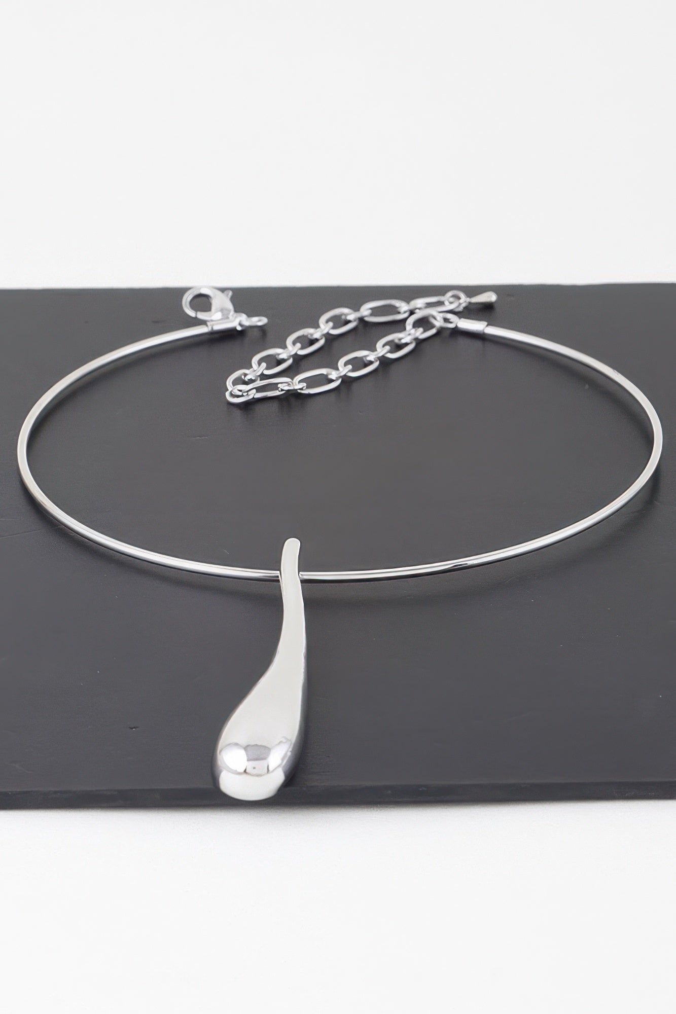 Long Tear Drop Necklace