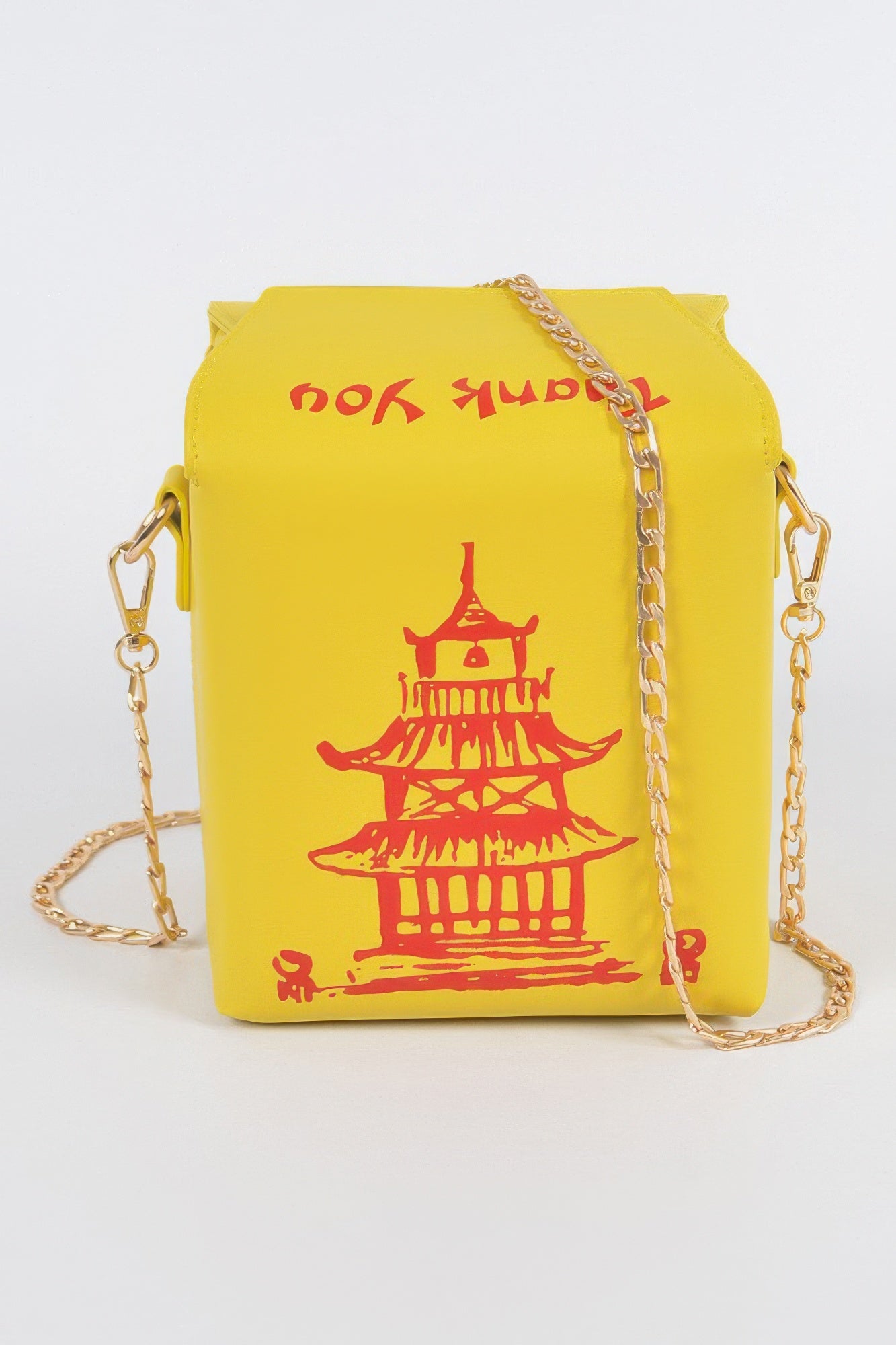 Chinese To Go Box Clutch.