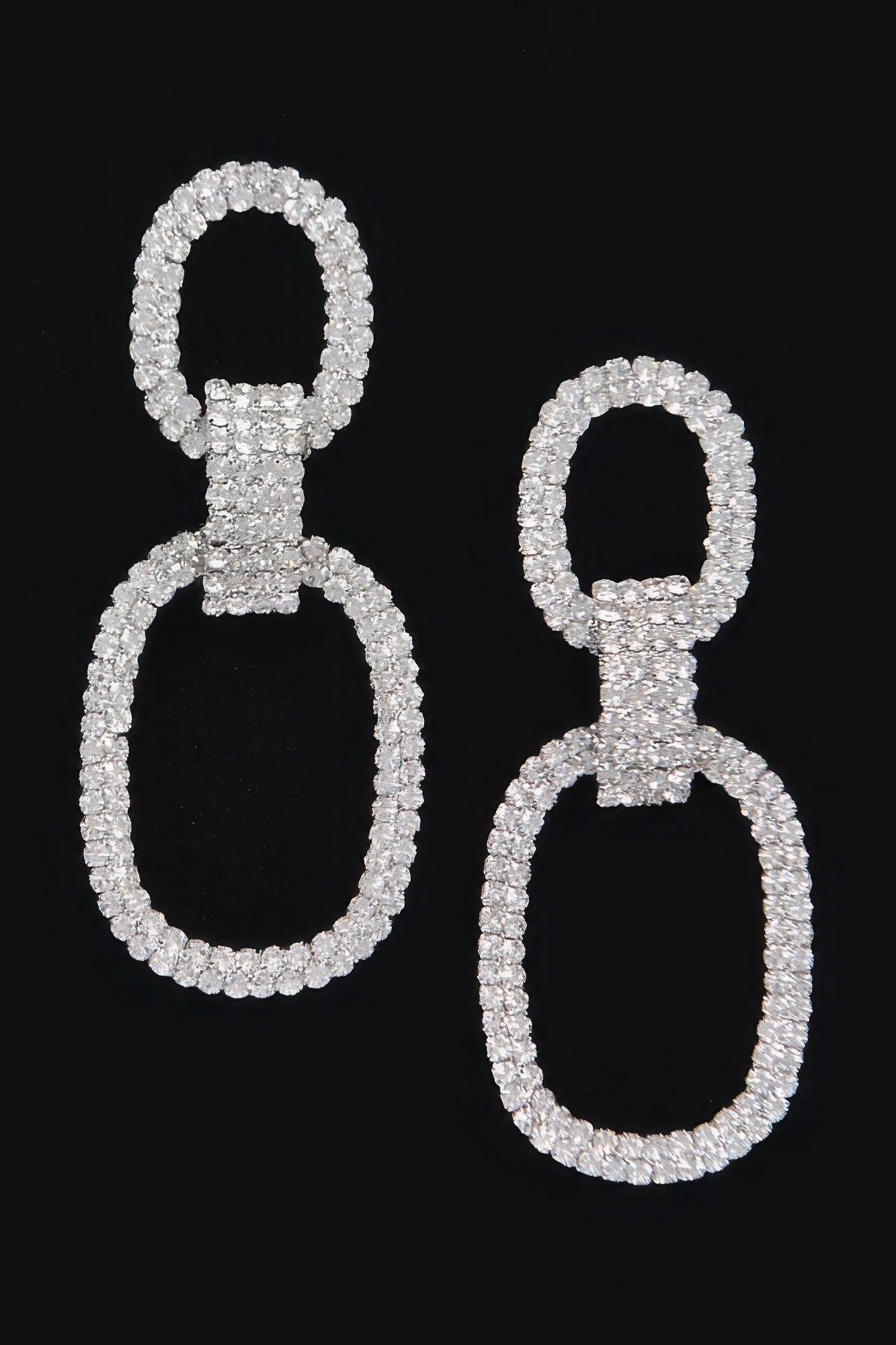 Rhinestone Daggle Earring
