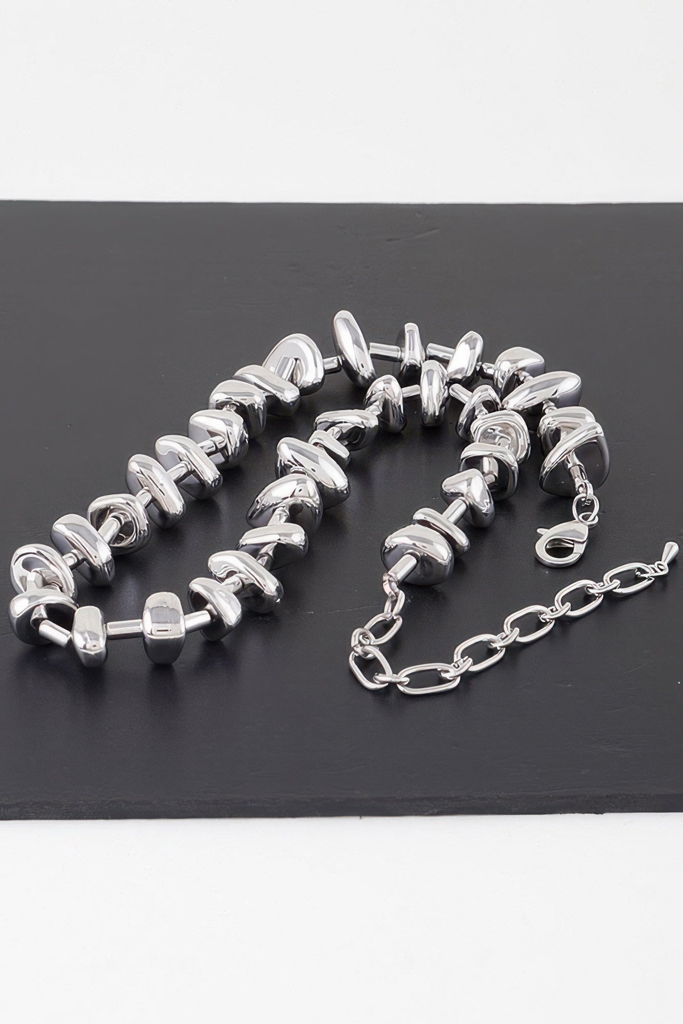Shiny Stone Charms Necklace