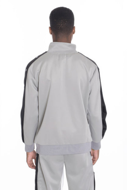 Snap Button Track Jacket