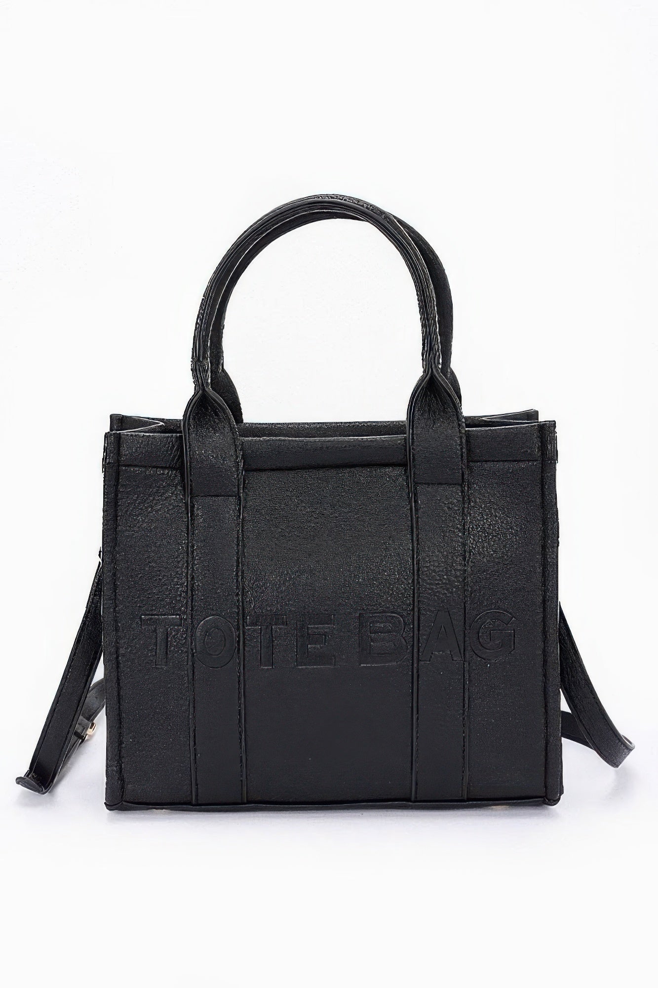 Faux Leather Tote Bag