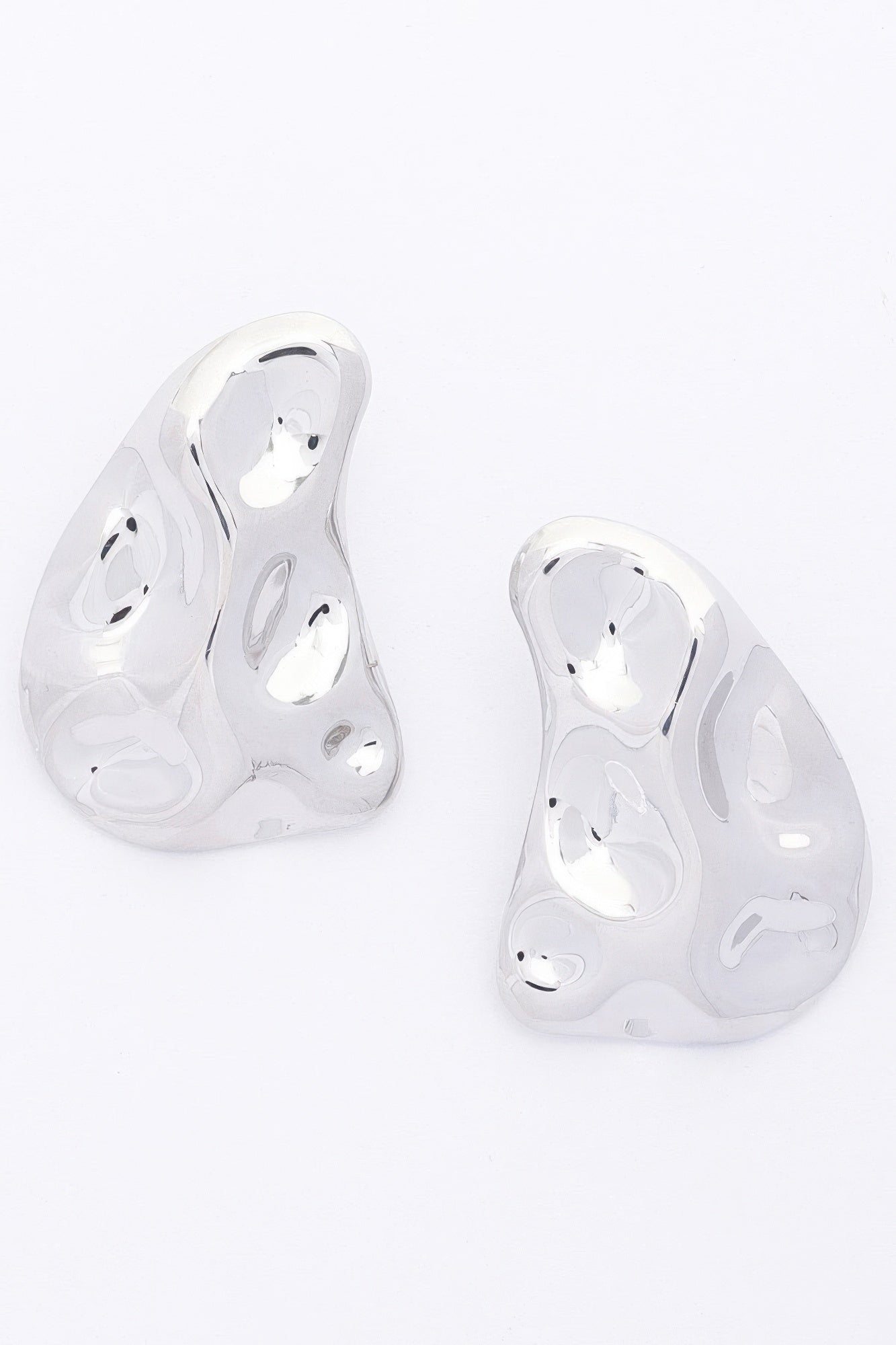 Metal Gold Dip Earring