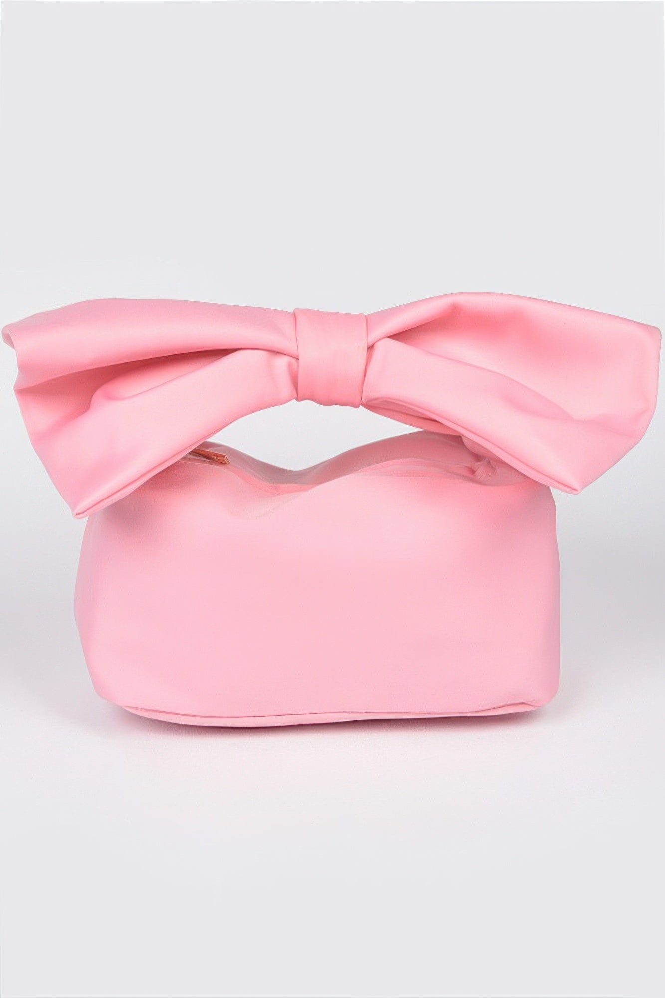 Nylon Bow Handle Women's Clutch Bag