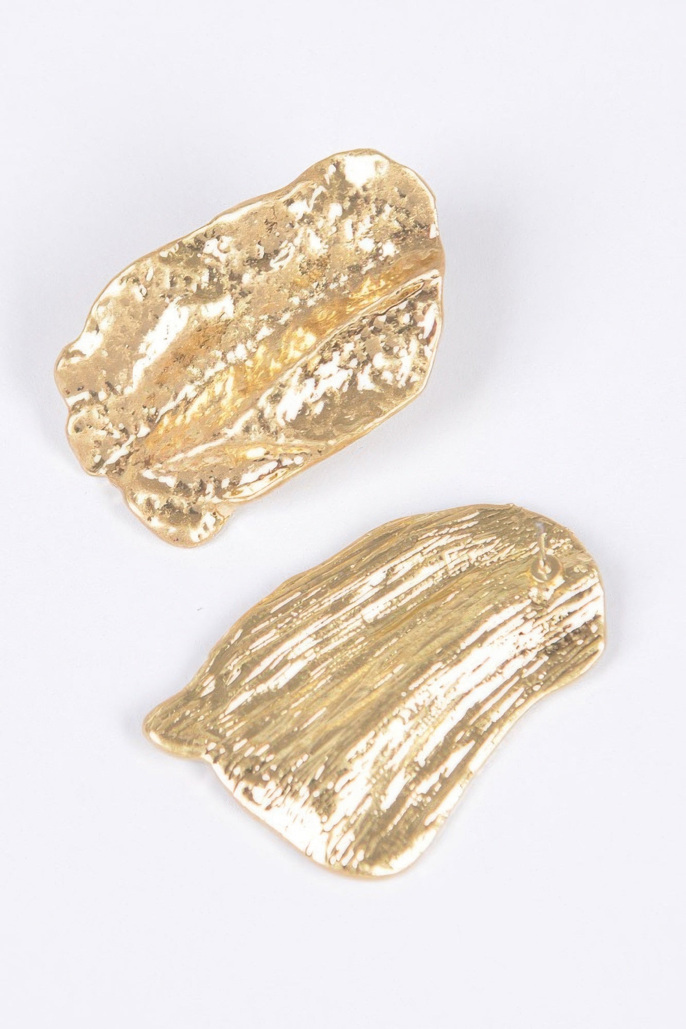 Cast Metal Earring
