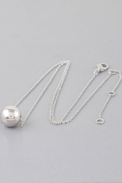 Shiny Bead Chain Necklace