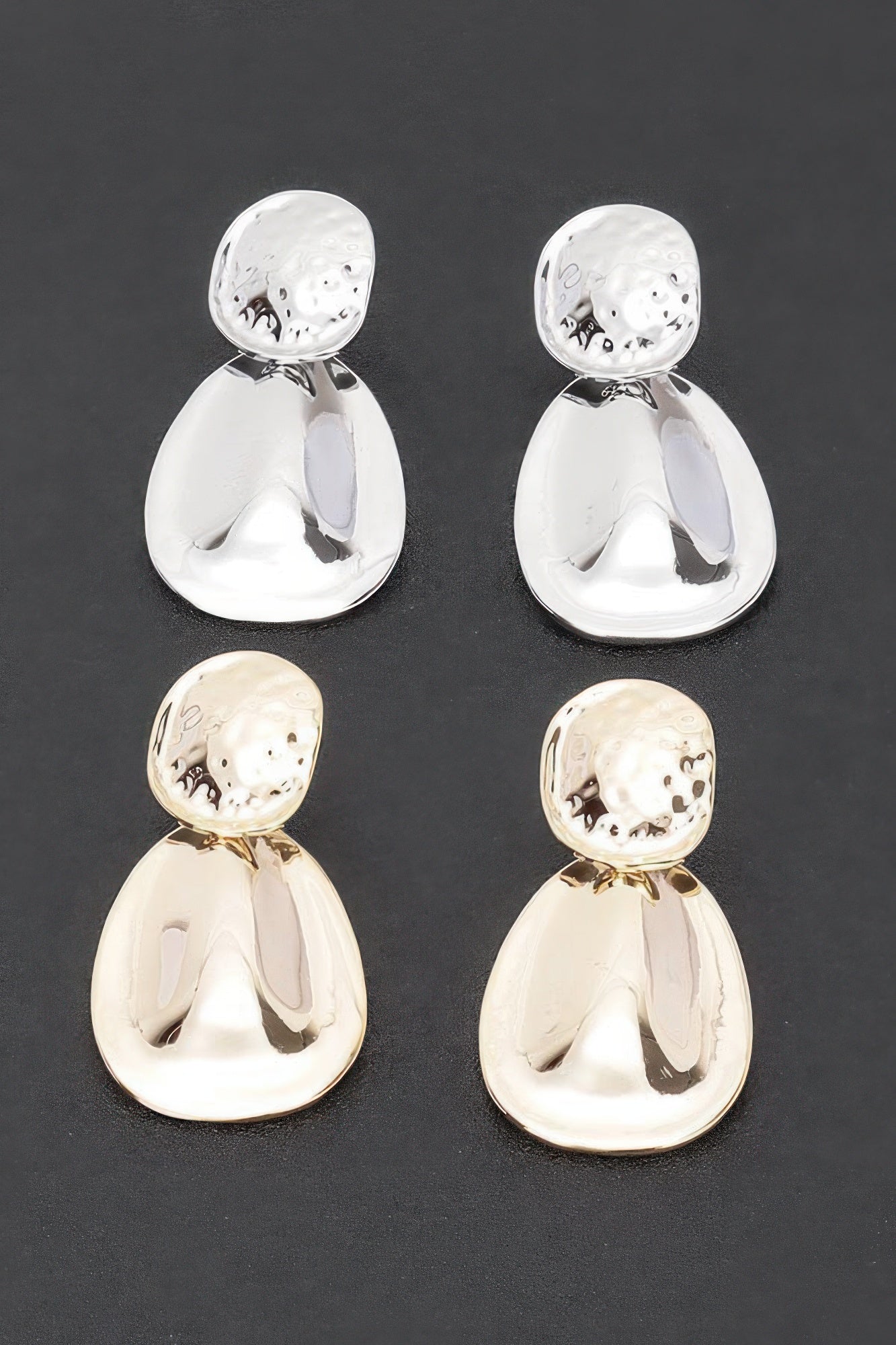 Gold Plated Metal Earring