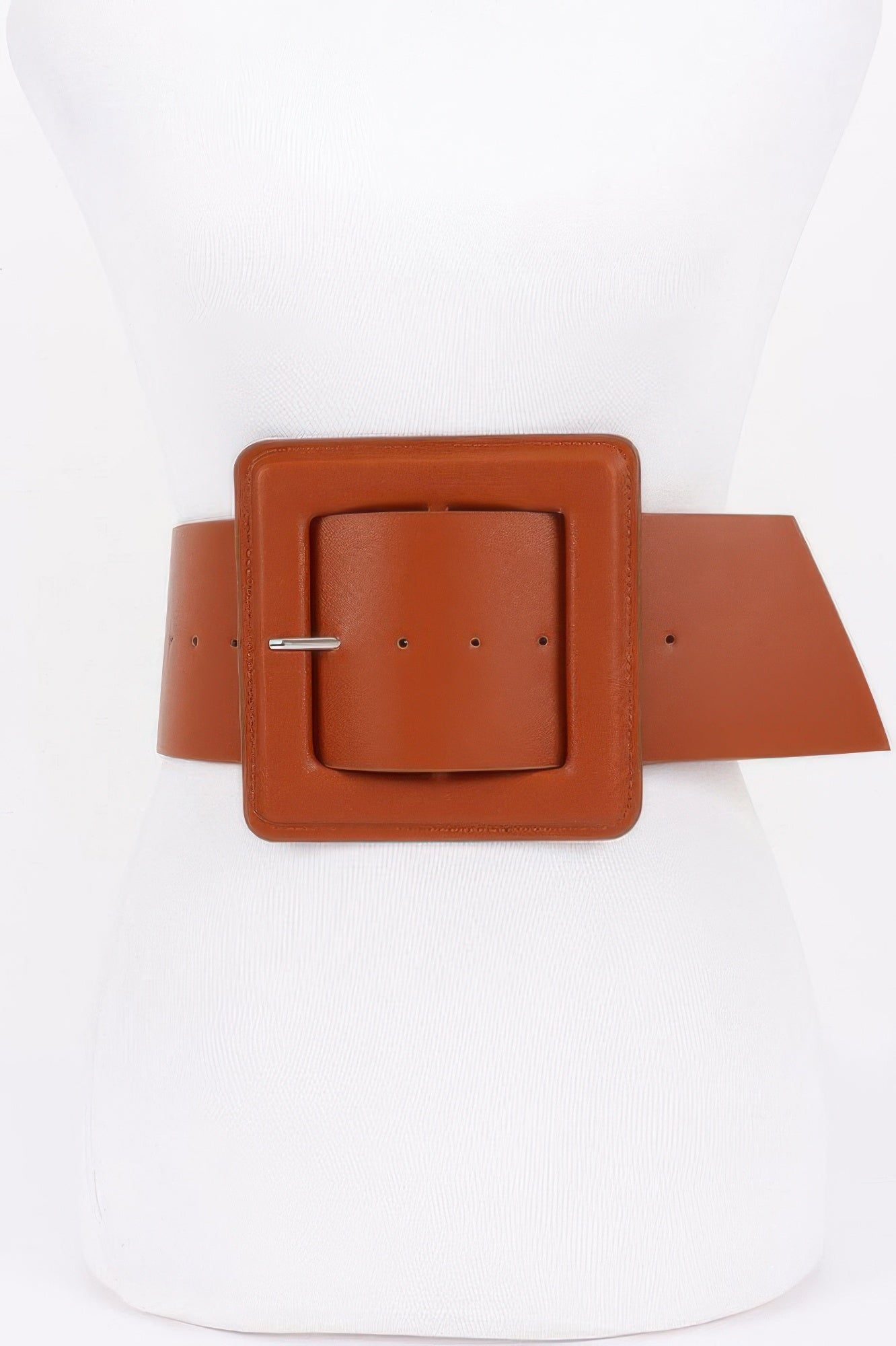 Faux Leather Plus Size Waist Belt
