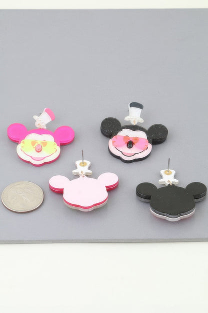 Chic Mickey Mouse Earrings