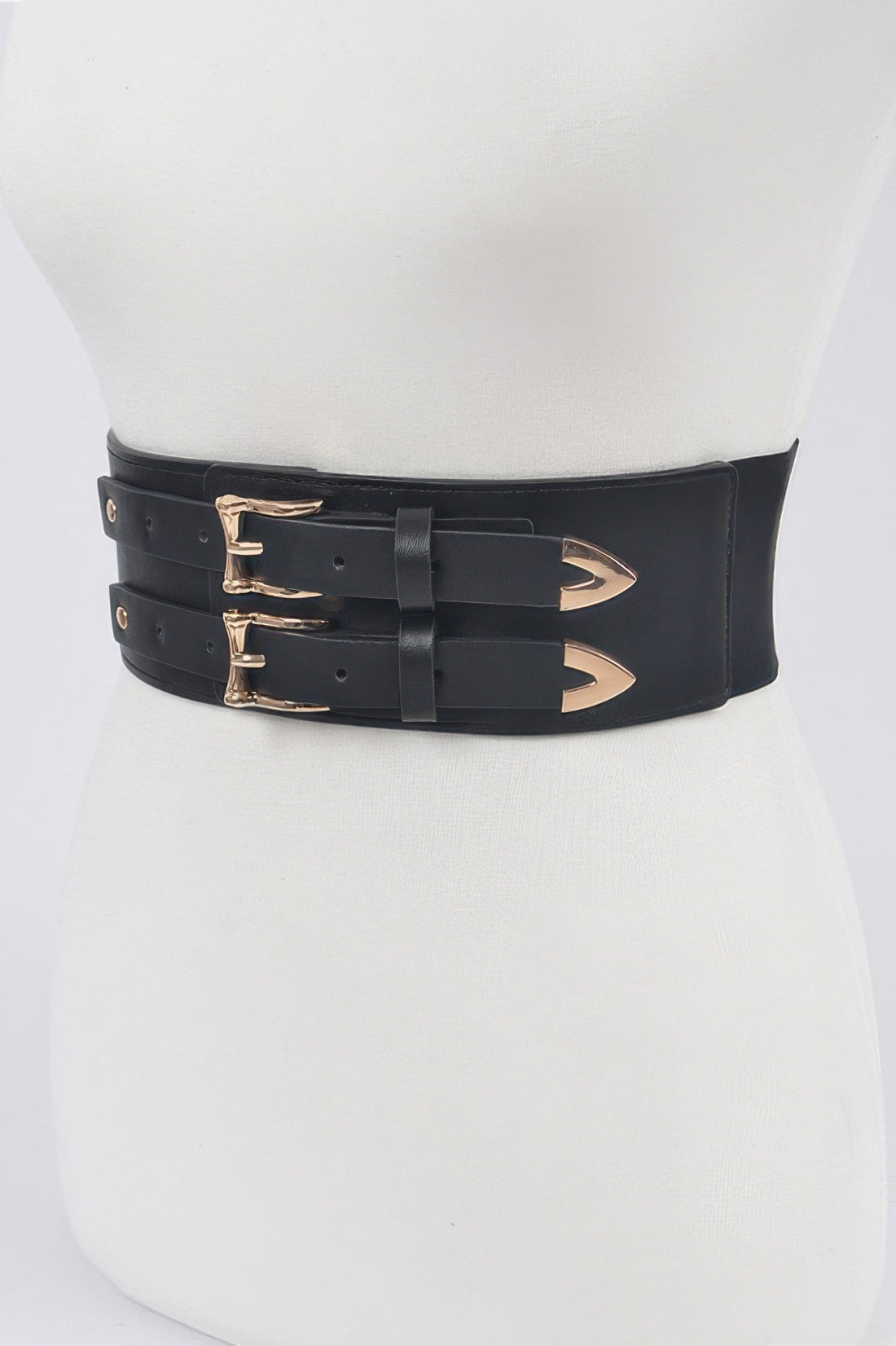 Corset Stretch Belt W Two Buckles