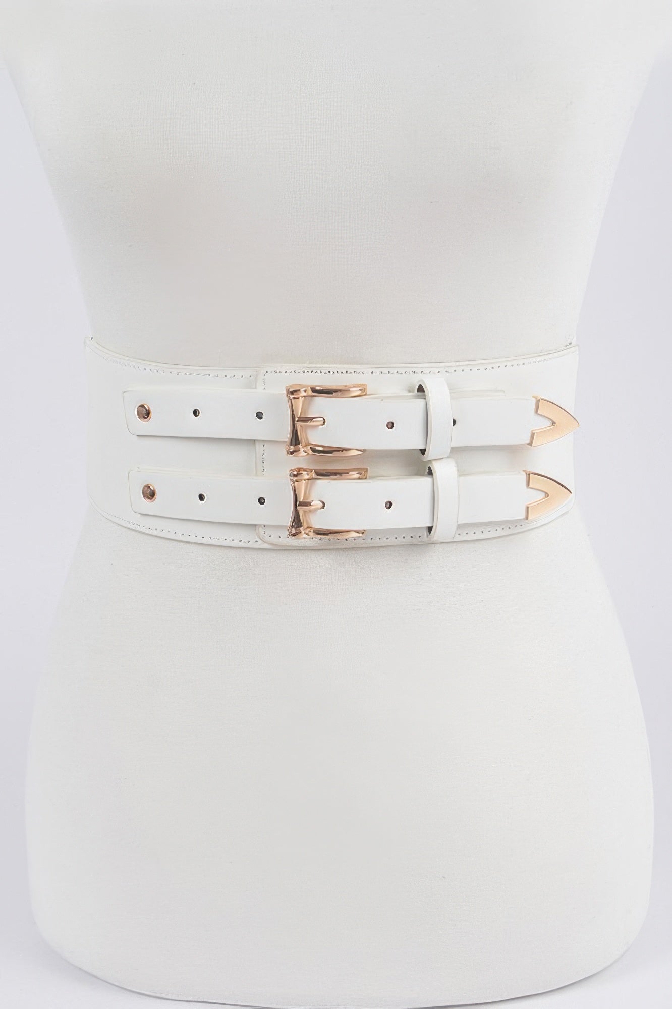 Corset Stretch Belt W Two Buckles
