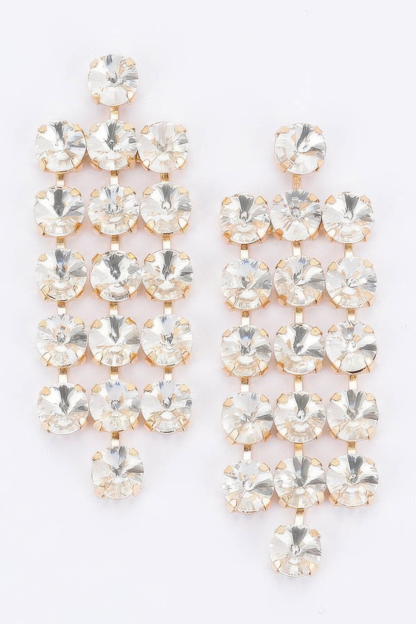 Rhinestone Party Earring