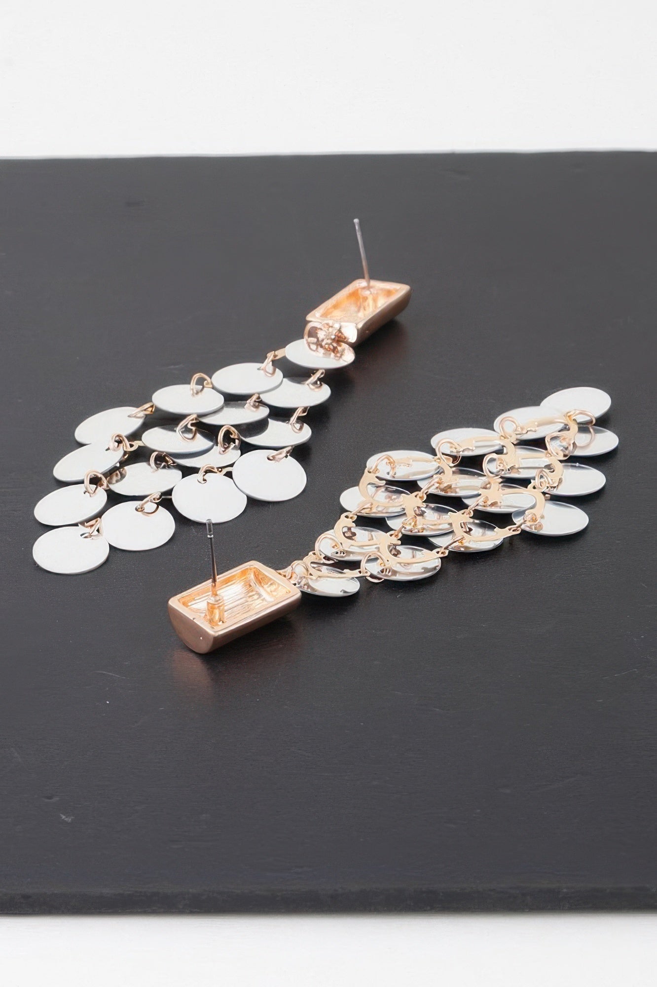 Modern Diamond Sequin Earrings
