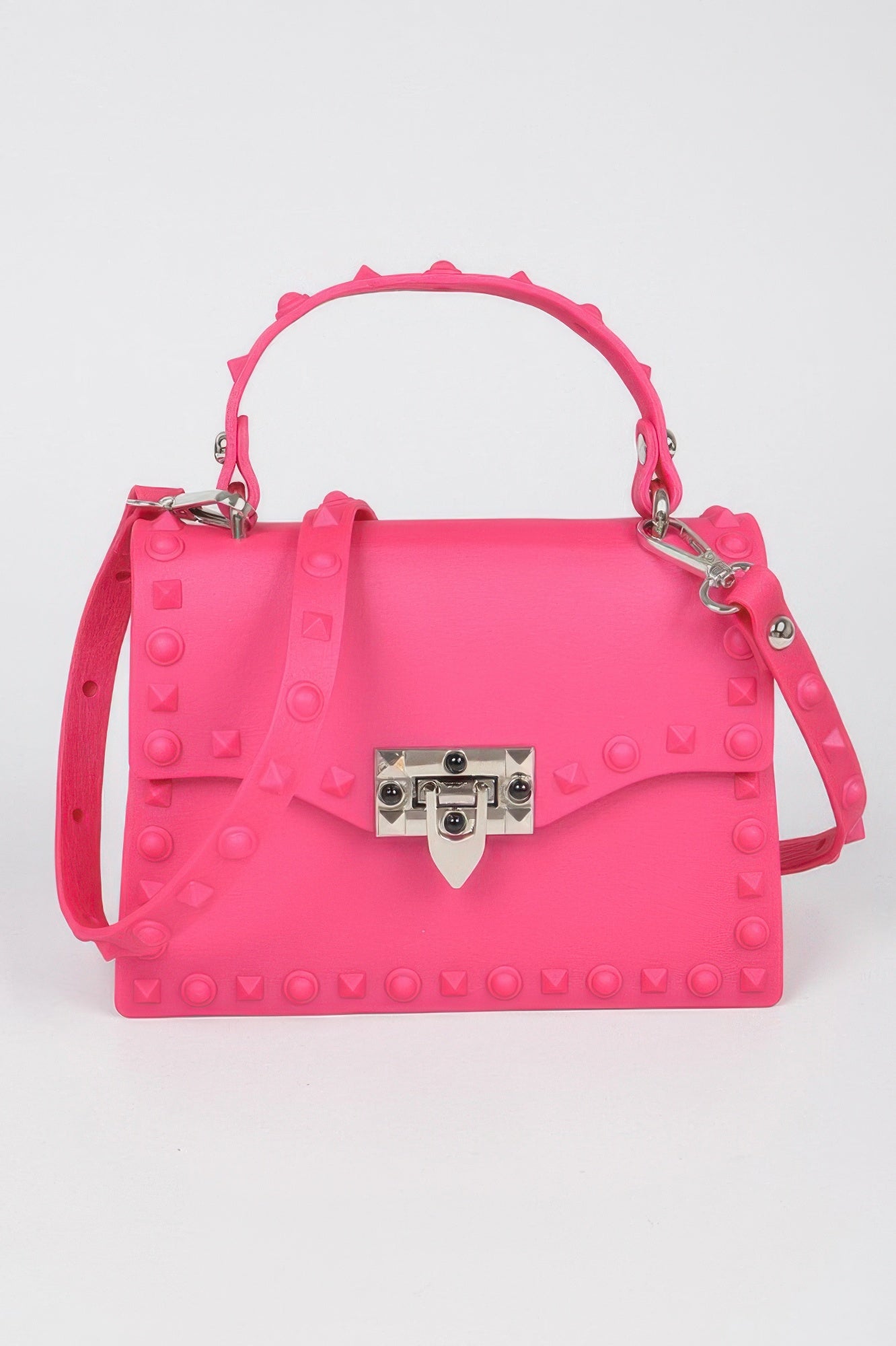 Monotone Studded Clutch