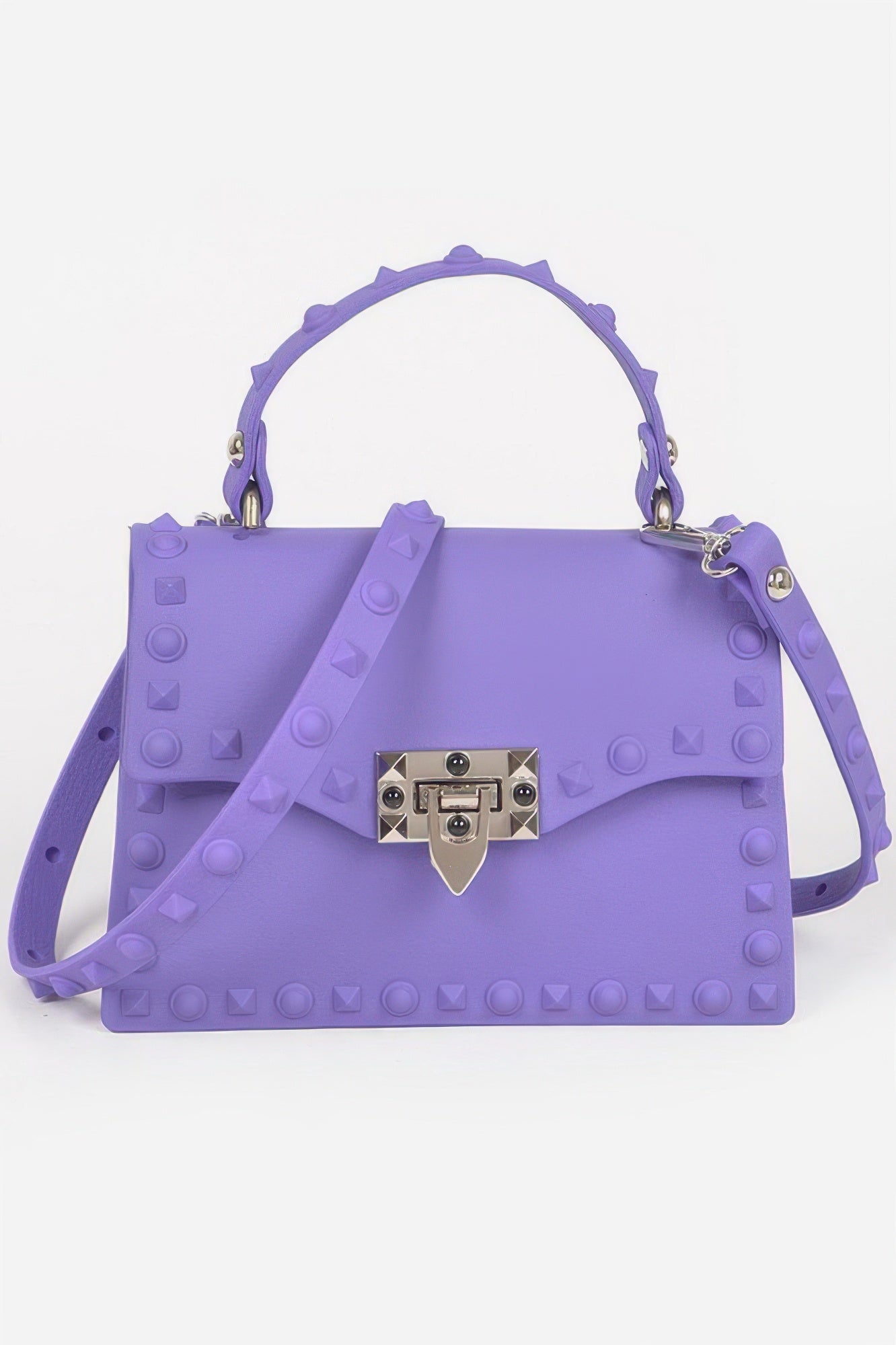 Monotone Studded Clutch