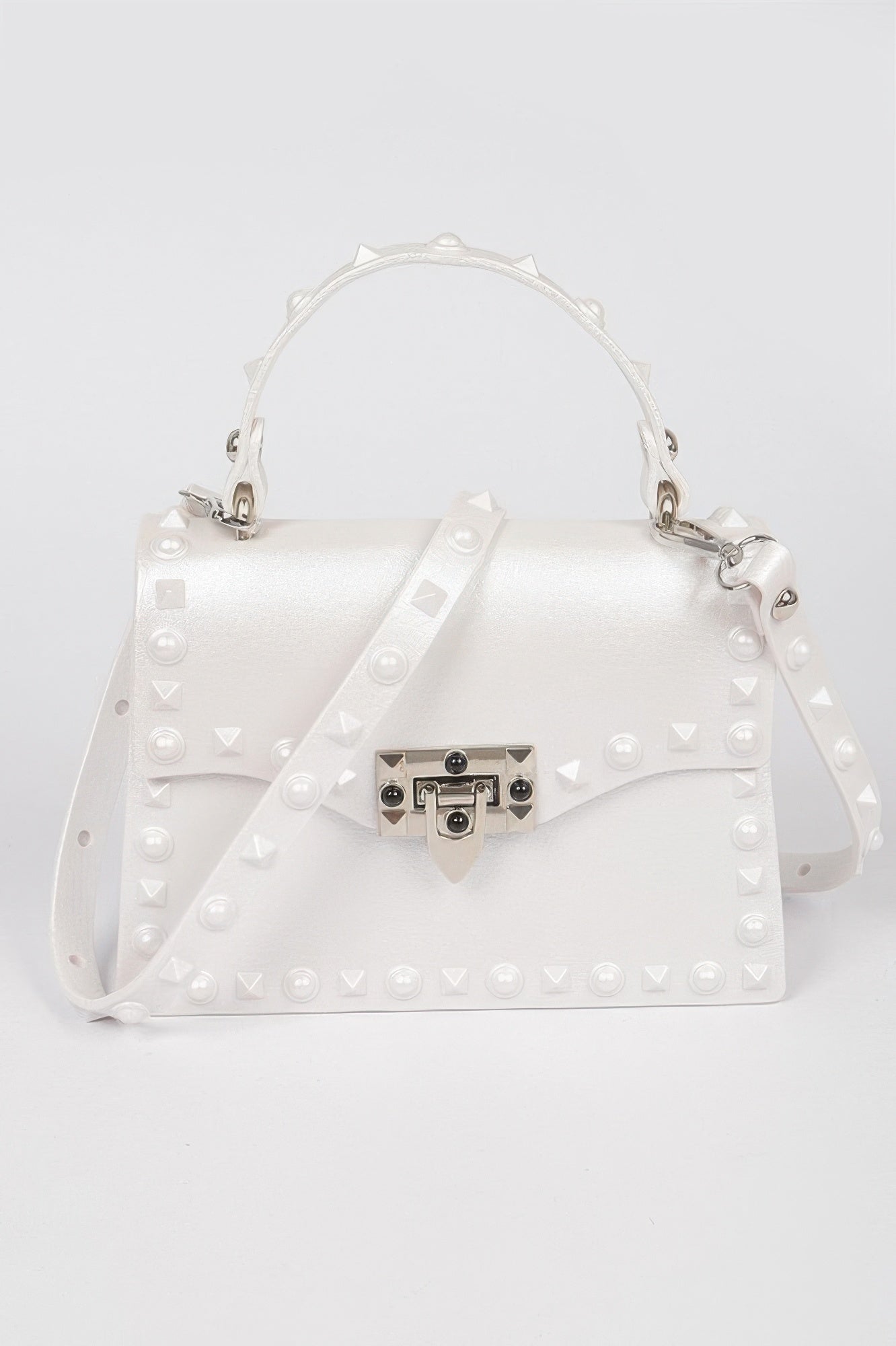 Monotone Studded Clutch