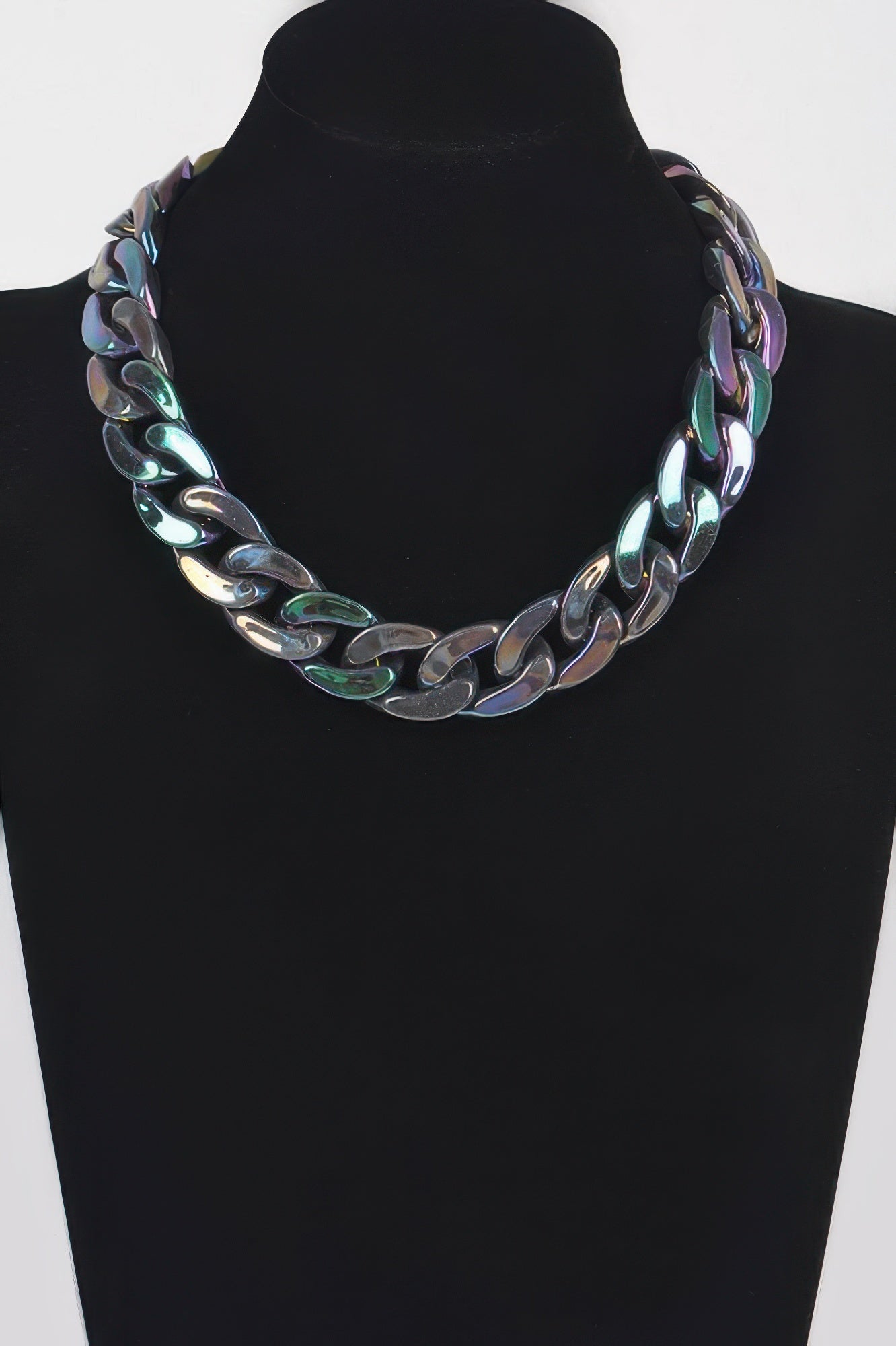 Oversized Ccb Chain Necklace